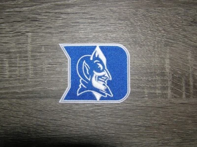 Duke University Blue Devils College Embroidered Iron On Patch 3" x 2.5"