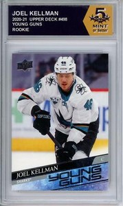 HCWPP - 2020-21 Upper Deck YG #498 Joel Kellman Graded Rookie RC - 294375