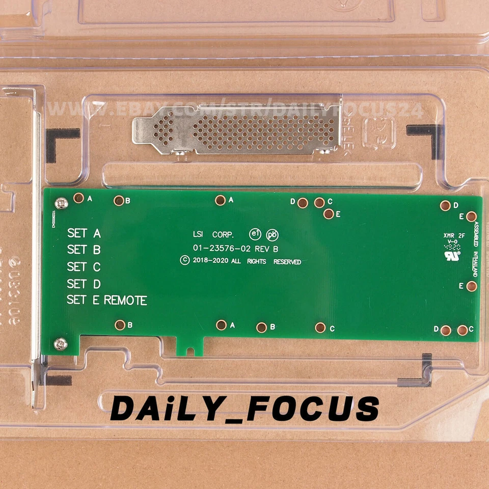 New LSI MegaRAID CVPM Remote Mounting Bracket LSI00291 LSI BBUs Bare - Image 1 of 4