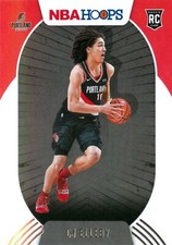 CJ Elleby RC 2020-21 NBA Hoops Base Rookie Card #250 Portland Trail Blazers
