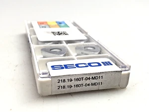 SECO 218.19-160T-04-MD11 MP1501 Inserti per fresa in carburo (scatola da 10) - Foto 1 di 5