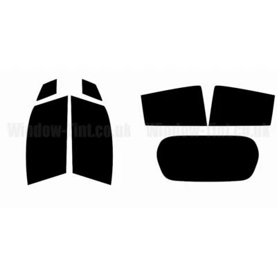 For Chevrolet Spark 5-door Hatchback 2010+ Full Pre Cut Window Tint Kit Film - Image 1 of 4