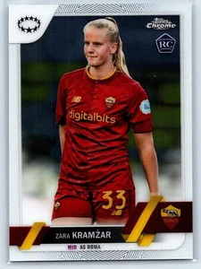 Zara Kramžar 2022 Topps Chrome Women's UEFA RC Roma Women #43 - Picture 1 of 2