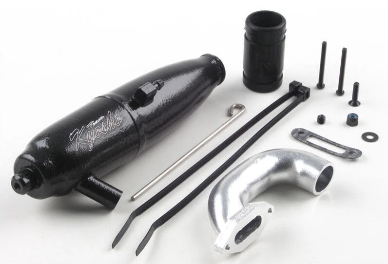 Resonanzrohr-Set mit Seitenauslass 1:10 GP 4WD V-One R RR EVO Kyosho 39063 - Bild 1 von 1