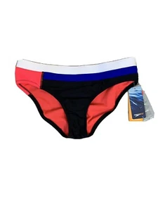Speedo Powerflex Eco Swimuit Bottom Women’s Size 6 NWT Color-Block - Picture 1 of 10