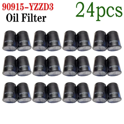 New For Toyota Lexus 4Runner Tundra Tacoma Oil Filter 90915-YZZD3 Set of 24 - Изображение 1 из 4
