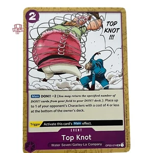One Piece Card pillars of strength Eng Op03-074 Top Knot UC Uncommon - Photo 1 sur 1