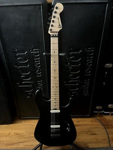 Charvel Jim Root Pro-Mod San Dimas Style 1 HH FR M - Satin Black w/ Maple FB - Picture 1 of 8