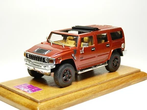 GM-Art 1/43 2004 Hummer H2 Custom Truck Handmade Diecast Model with open roof - Picture 1 of 2