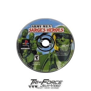 Army Men: Sarge's Heroes Playstation 1 PS1 Disc Only, tested ! Free Shipping - Bild 1 von 1