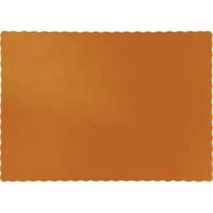 Pumpkin Spice Paper Placemats 50 Per Pack 9.5" x 13.5" Tableware Decorations - Picture 1 of 1