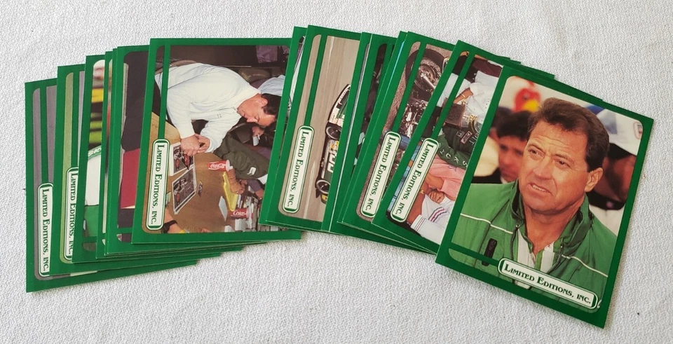 1992 Limited Editions Harry Gant #33 COMPLETE Insert Set NASCAR Racing 15 Cards - Image 1 of 2