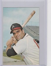 1968 DEXTER PRESS POSTCARD JOE TORRE ATLANTA BRAVES 8217