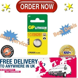 GP CR2025 2025 3V Lithium Coin Cell Batteries - BUY MORE PAY LESS! - Picture 1 of 1