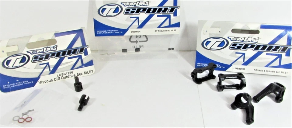 Team Losi MLST Hub & Spindle Set LOSB0909 Binl21