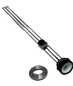 Storage Tank Vertical 26-1/2" Spiral Liquid Level Float Flat Dial Gauge - Picture 1 of 9
