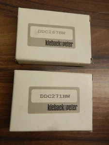 kieback & peter DDC267BW + DDC271BW - Picture 1 of 1