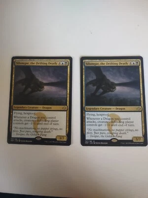 2X MTG Silumgar, the Drifting Death Fate Reforged 157/185 Regular Rare 2X - Image 1 of 2