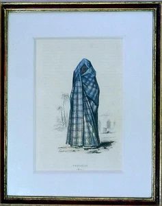 Glasstich, gerahmt, mit Untertiteln NEGRESSE (Algier) - Bild 1 von 5