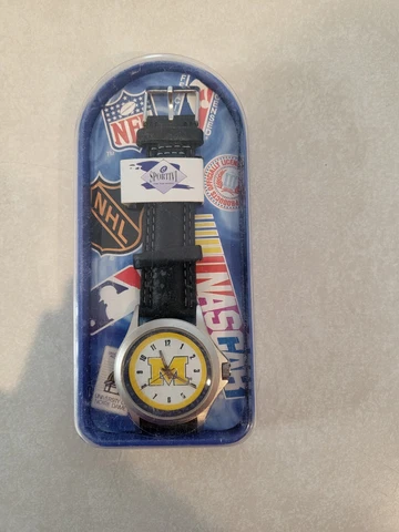 University Of Michigan Watch U Of M Watch Maze And Blue Cover