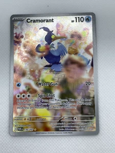 Cramorant Scarlet & Violet-Twilight Masquerade 176/167 Holo Pokemon (#6) - Picture 1 of 2