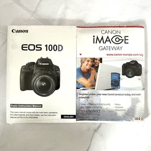 Canon EOS 100D DSLR Camera Basic Instruction Manual - English - New - Picture 1 of 1