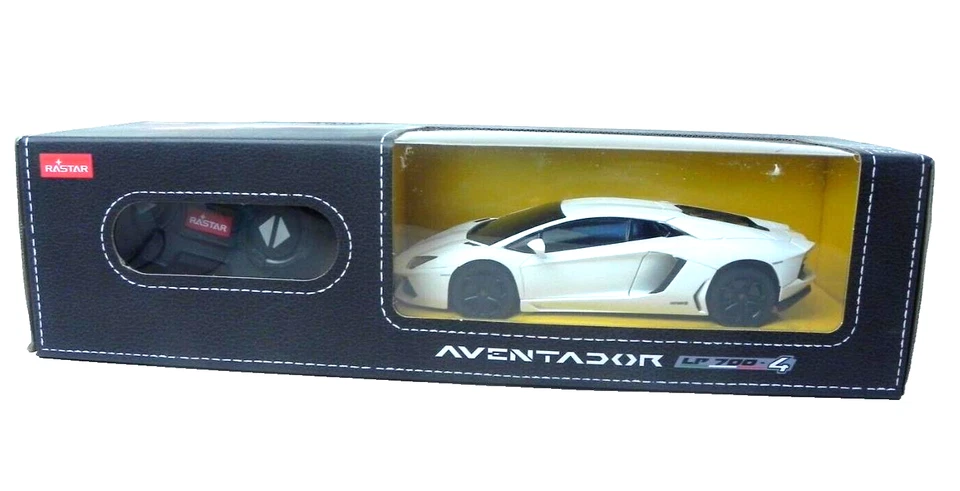 RC Lamborghini White Remote Controlled Car Full Function 1:24 Scale  NIB - Image 1 of 4