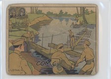 1941 Gum Inc Uncle Sam R157 Soldier Engineers Building Bridge #53 00jz