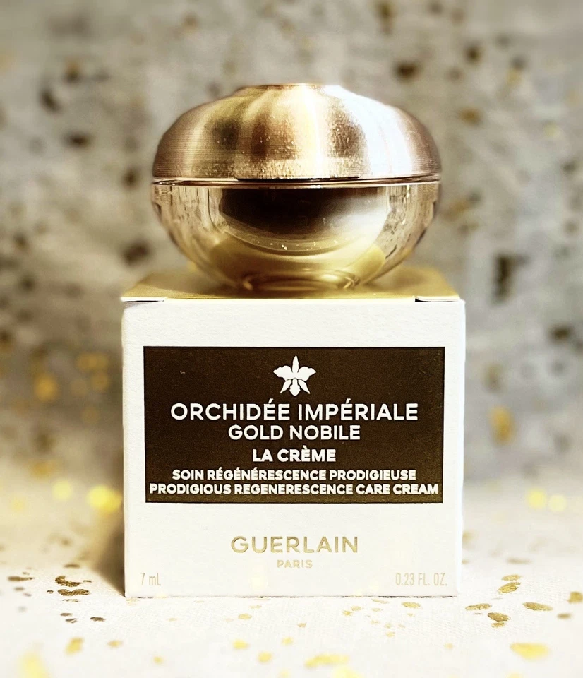 Guerlain~Orchidee Imperiale Gold Nobile~The Cream~7 毫升/0.23 液量盎司~旅行装~全新带盒 — 第 1/1 张图片