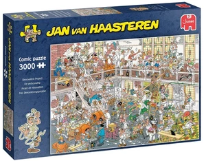 NEU Jumbo 3000 Teile Puzzle Jan van Haasteren Renovierungsprojekt - Bild 1 von 2