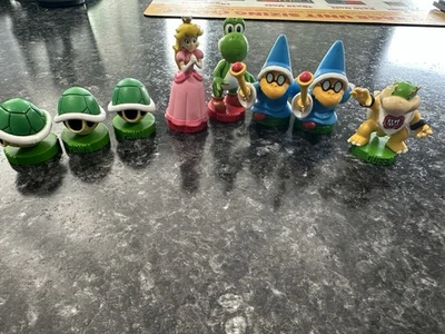 Lote de 8 piezas de repuesto/tapasteles de ajedrez Nintendo Super Mario Brothers Foto 1 de 4