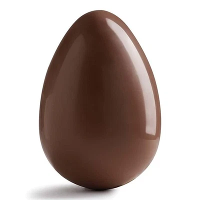 Stampo Uovo Cioccolato Trasparente Plastica 22x16x8 cm SILIKOMART - Uova Pasqua - Immagine 1 di 4