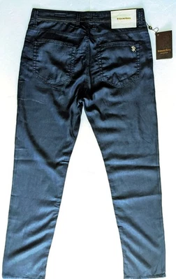 STEFANO RICCI MENS SUMMER BLUE JEANS SIZE 34 - Image 1 of 4