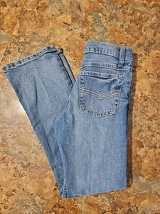 Wrangler 20X Boys Jeans W27x28.5 R Thick Stitch Adjustable Western Cowboy (A267) - Picture 1 of 8