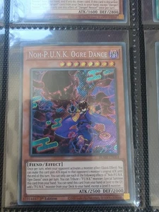 Yugioh BLMR-EN064 Noh-P.U.N.K. Ogre Dance Secret Rare 1st Edition - Bild 1 von 3