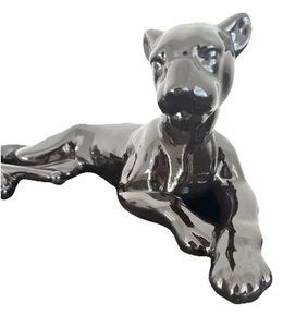 Vintage MCM 18” Black Panther Sculpture - Picture 1 of 6