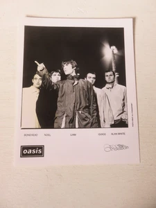 OASIS ORIGINAL 1995 CREATION RECORDS JILL FURMANOVSKY PROMO 8 x 10 PRESS PHOTO - Imagen 1 de 8