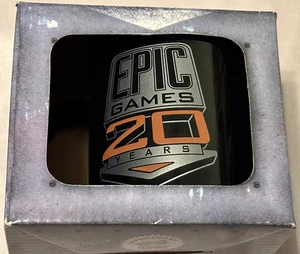 Epic Games 20 Year Anniversary Promo Coffee Mug 2011 Fortnite, Rocket League NEW - Picture 1 of 4