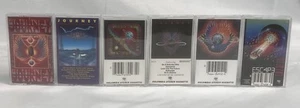 JOURNEY Cassette Tape Lot x6 Departure Greatest Hits Radio Infinity Escape - Picture 1 of 17