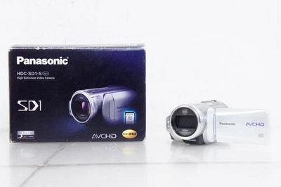 Videocamera digitale Panasonic HDC-SD1 argento AVCHD 12x zoom ottico con scatola - Immagine 1 di 4