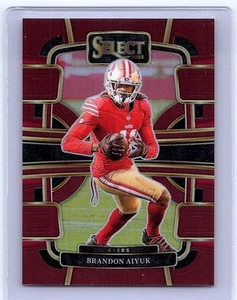 2023 Panini Select #89 Brandon Aiyuk Maroon Prizms #/149 - Picture 1 of 2