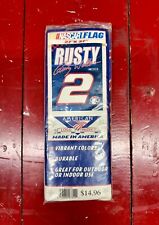 2003 NASCAR #2 RUSTY WALLACE Miller Lite 3' X 5' FLAG  Made In USA New, Sealed
