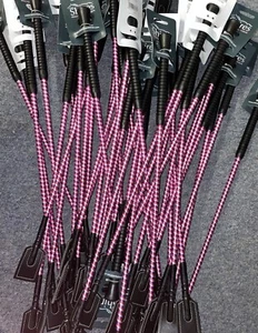 Shires Pink Rainbow Whip - Free Post - Picture 1 of 1