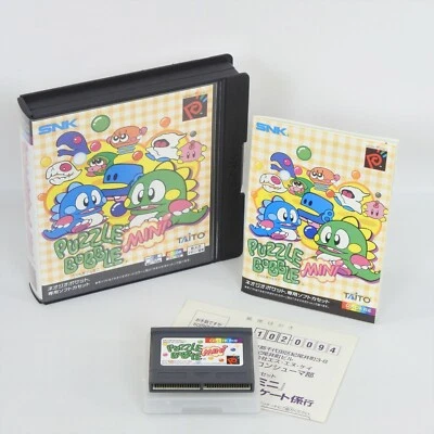 PUZZLE BOBBLE MINI Neo Geo Pocket SNK 2101 np - Image 1 of 4