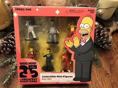 New Rare 🔥The Simpsons 25th Anniversary Collectible Mini Figure Box Toy Set - Image 1 of 2