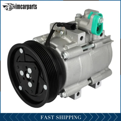 A/C AC Compressor For Hyundai XG350 2002-2005 For Kia Amanti 2004 2005 2006 3.5L - Image 1 of 4