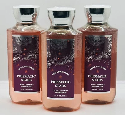3-Pack Bath & Body Works PRISMATIC STARS Shower Gel Body Wash 10 fl.oz - Image 1 of 4