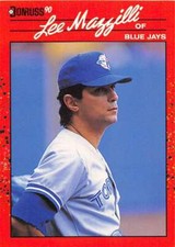 1990 Donruss #584 Lee Mazzilli NM-MT Blue Jays