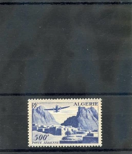 ARGELIA Sc C11 (YT A12)**VF NH 1949 500F ULTRAMARINO, VALOR MÁXIMO DEL JUEGO $125 - Imagen 1 de 1