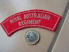 Patch Militaire Royal Australian  Regiment    Ww2??       (Classeur    )